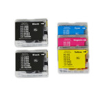LC37 LC57 Compatible Inkjet Cartridge Set - 5 Ink Cartridges [Boxed Set]