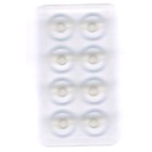 2.8mm Clear Rubber Plug x 8