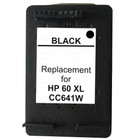 60XL Black  Remanufactured Inkjet Cartridge