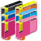 CLI-8 Compatible Inkjet Cartridge Set  6 Ink Cartridges