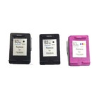 Remanufactured Value Pack (2 x HP63XL Black & 1 x HP63XL Colour)