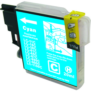 LC38 LC67 Cyan Compatible Inkjet Cartridge