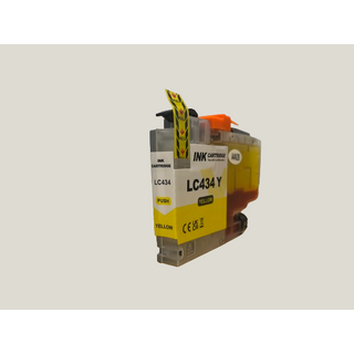 LC434 Premium Yellow Compatible Inkjet Cartridge