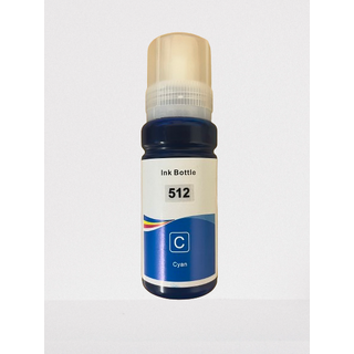 Premium Generic Ink Bottle (Replacement for 512 Cyan)